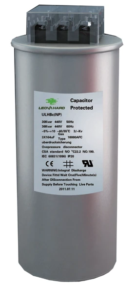 Low-voltage Power Capacitors
